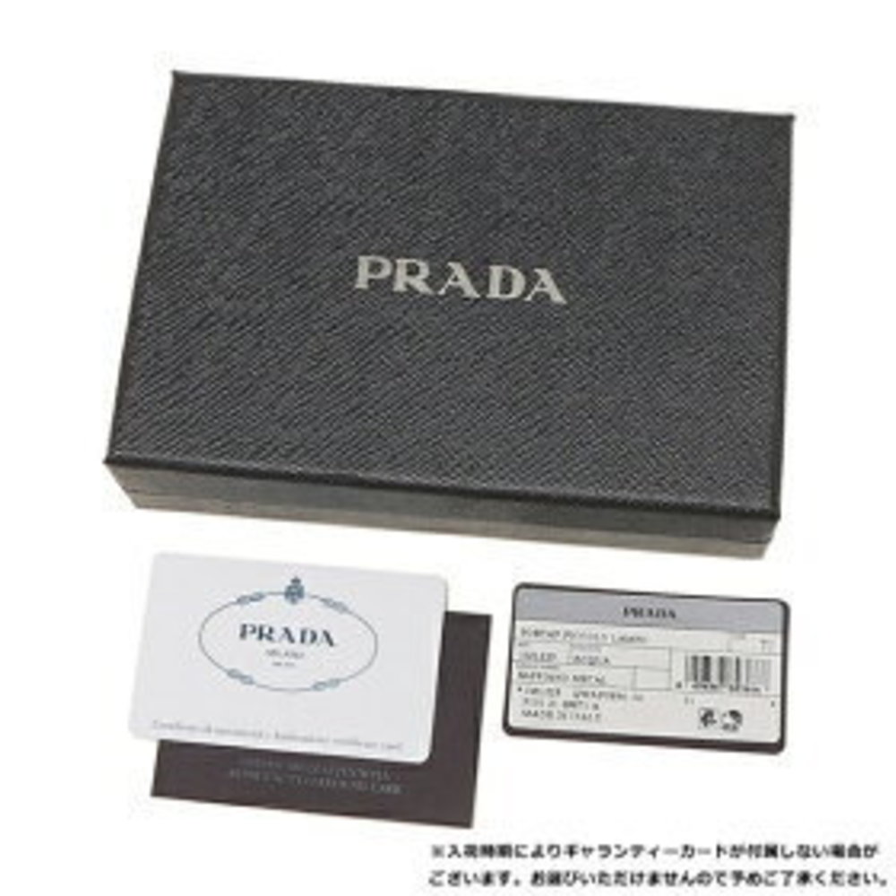 Prada Saffiano Green Bifold Wallet - Picture 8 of 9